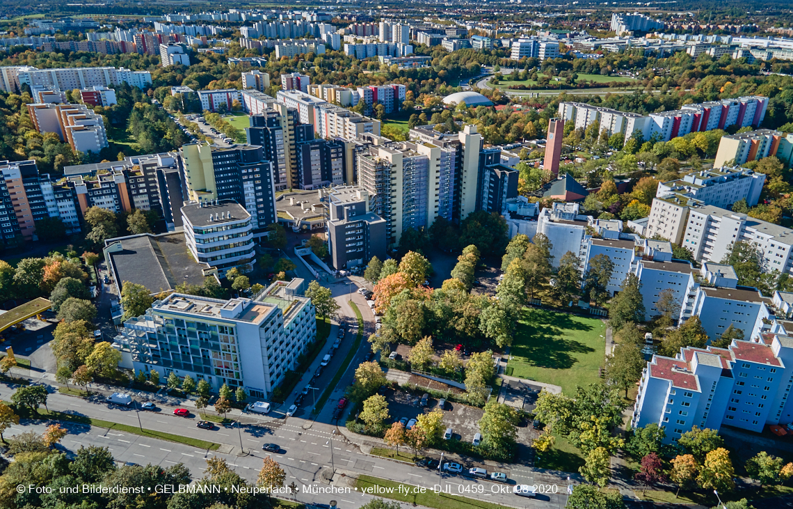 08.10.2020 - Marx-Zentrum am Karl-Marx-Ring 52-62 in Neuperlach